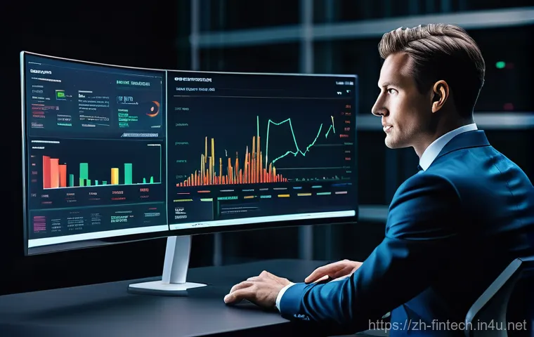 AI 투자 데이터 분석 - **AI as the Market's Super Detective**
    *   **Prompt:** A sleek, modern image depicting a profess...